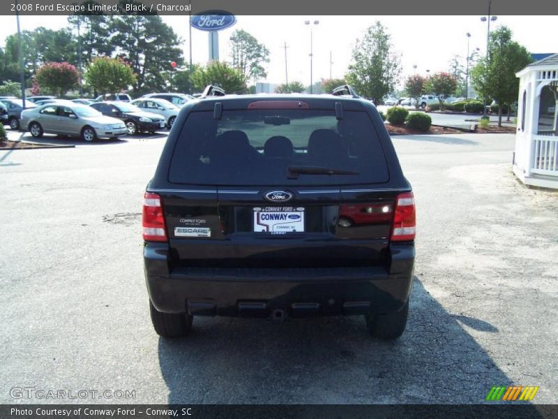 Black / Charcoal 2008 Ford Escape Limited