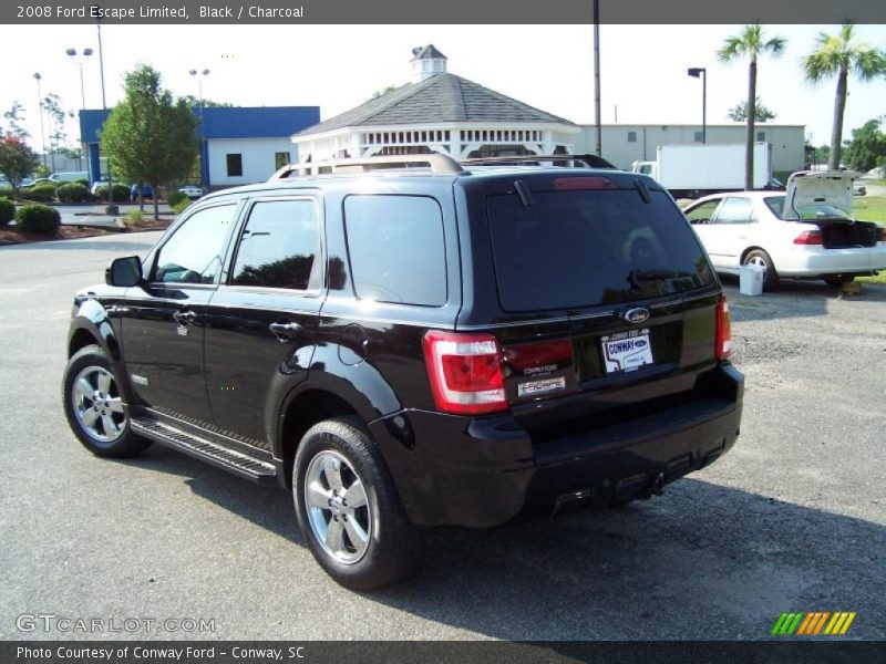 Black / Charcoal 2008 Ford Escape Limited