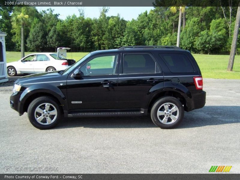 Black / Charcoal 2008 Ford Escape Limited
