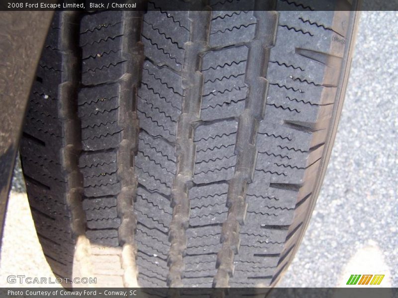 Black / Charcoal 2008 Ford Escape Limited