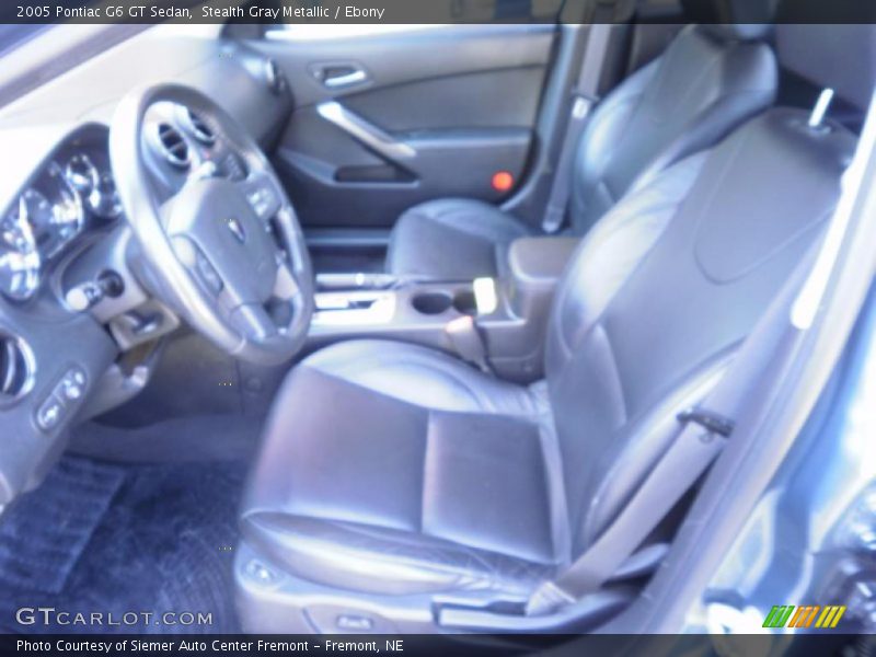 Stealth Gray Metallic / Ebony 2005 Pontiac G6 GT Sedan