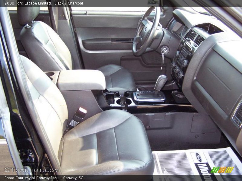 Black / Charcoal 2008 Ford Escape Limited