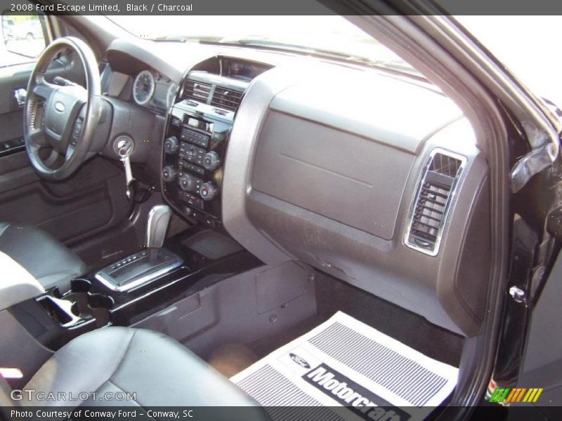 Black / Charcoal 2008 Ford Escape Limited