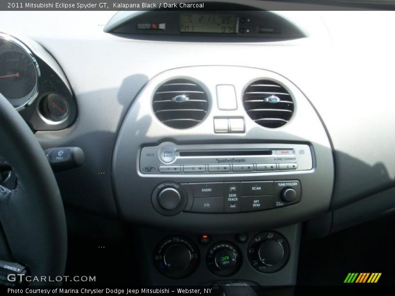 Kalapana Black / Dark Charcoal 2011 Mitsubishi Eclipse Spyder GT