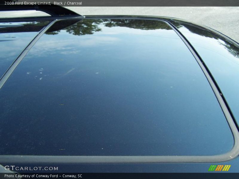 Black / Charcoal 2008 Ford Escape Limited