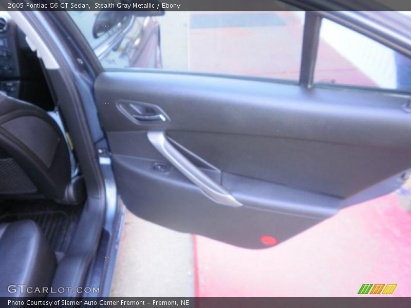 Stealth Gray Metallic / Ebony 2005 Pontiac G6 GT Sedan