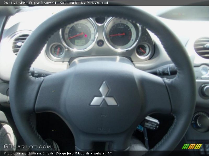 Kalapana Black / Dark Charcoal 2011 Mitsubishi Eclipse Spyder GT
