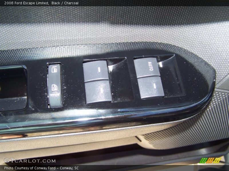 Black / Charcoal 2008 Ford Escape Limited
