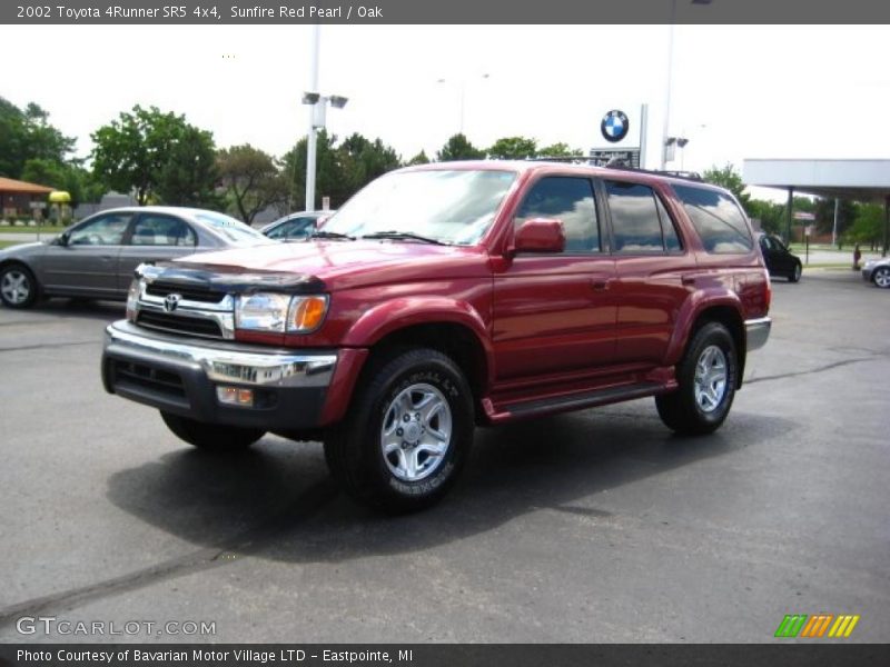 Sunfire Red Pearl / Oak 2002 Toyota 4Runner SR5 4x4