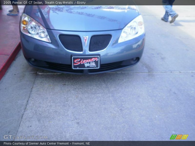 Stealth Gray Metallic / Ebony 2005 Pontiac G6 GT Sedan