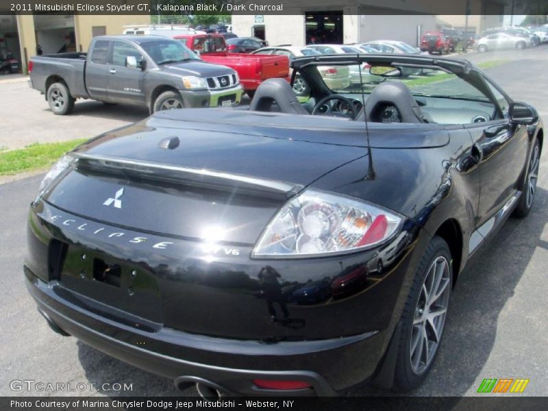 Kalapana Black / Dark Charcoal 2011 Mitsubishi Eclipse Spyder GT