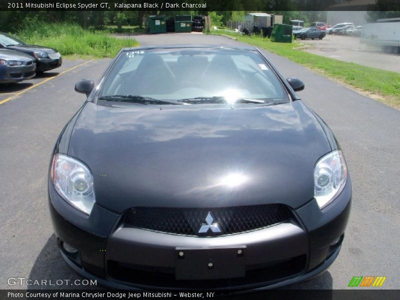 Kalapana Black / Dark Charcoal 2011 Mitsubishi Eclipse Spyder GT