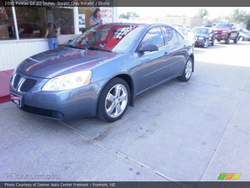 Stealth Gray Metallic / Ebony 2005 Pontiac G6 GT Sedan