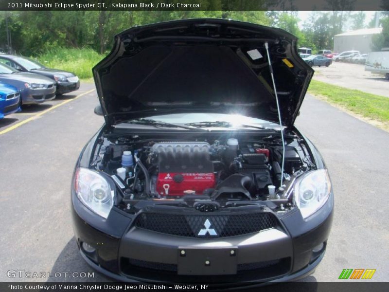 Kalapana Black / Dark Charcoal 2011 Mitsubishi Eclipse Spyder GT