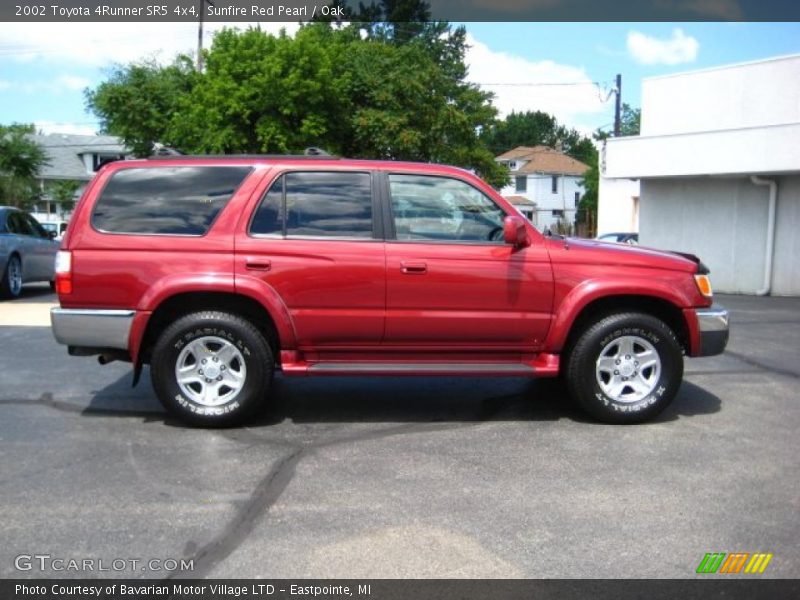 Sunfire Red Pearl / Oak 2002 Toyota 4Runner SR5 4x4
