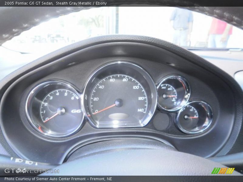 Stealth Gray Metallic / Ebony 2005 Pontiac G6 GT Sedan