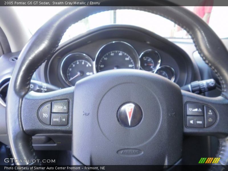 Stealth Gray Metallic / Ebony 2005 Pontiac G6 GT Sedan