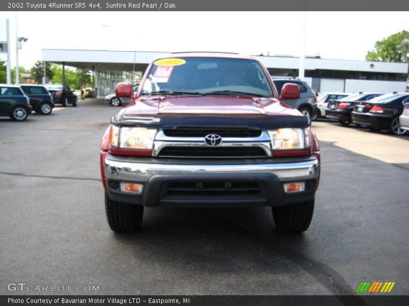 Sunfire Red Pearl / Oak 2002 Toyota 4Runner SR5 4x4