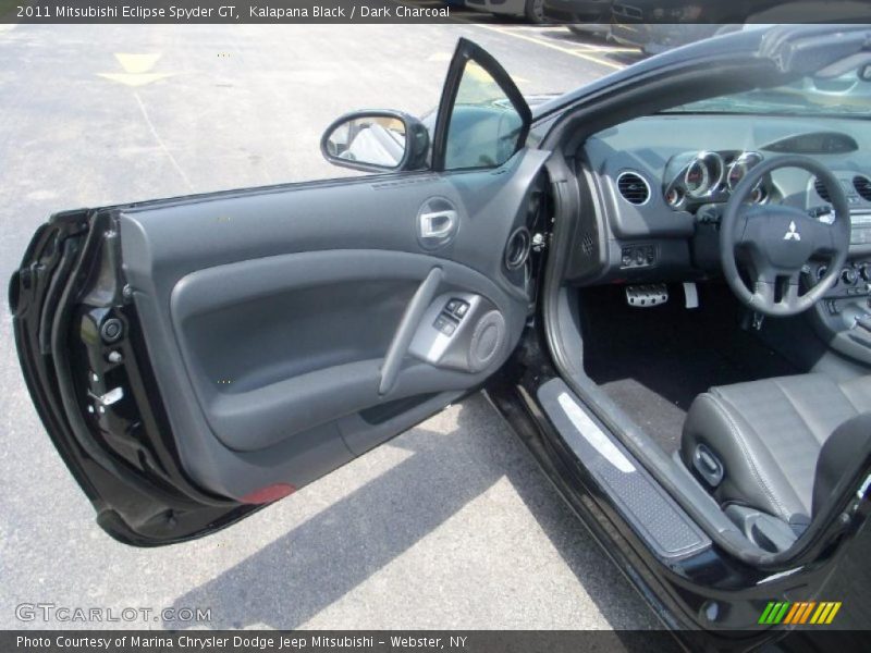 Kalapana Black / Dark Charcoal 2011 Mitsubishi Eclipse Spyder GT