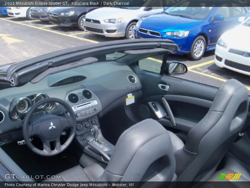 Kalapana Black / Dark Charcoal 2011 Mitsubishi Eclipse Spyder GT