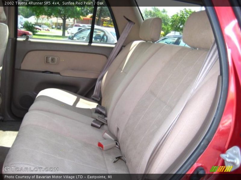 Sunfire Red Pearl / Oak 2002 Toyota 4Runner SR5 4x4