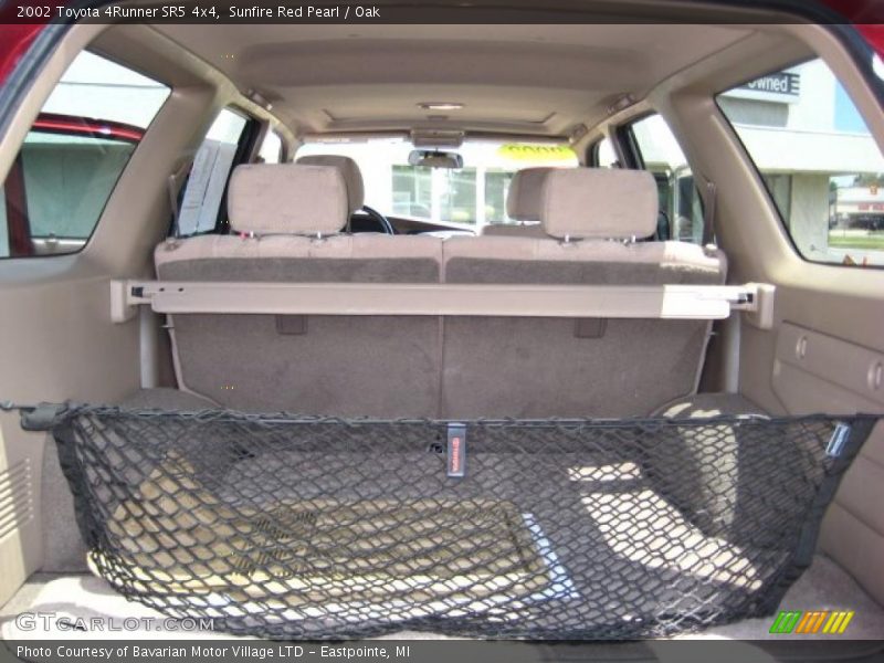 Sunfire Red Pearl / Oak 2002 Toyota 4Runner SR5 4x4