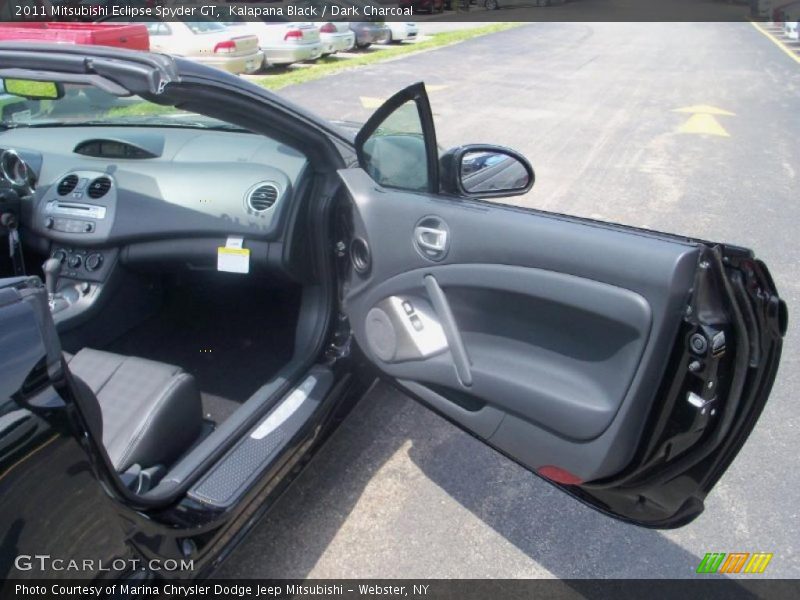Kalapana Black / Dark Charcoal 2011 Mitsubishi Eclipse Spyder GT