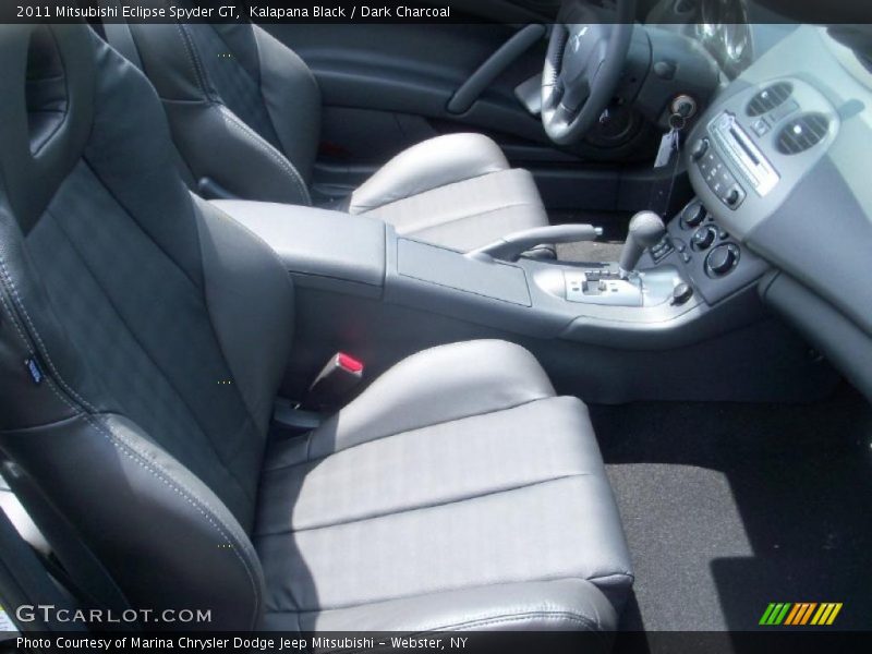 Kalapana Black / Dark Charcoal 2011 Mitsubishi Eclipse Spyder GT