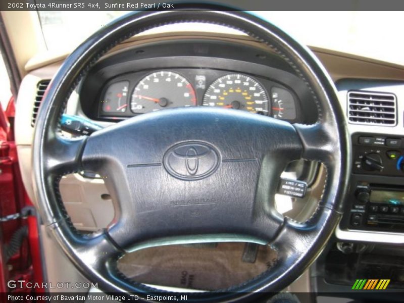 Sunfire Red Pearl / Oak 2002 Toyota 4Runner SR5 4x4