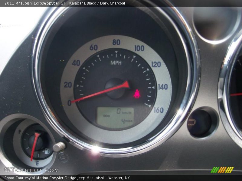 Kalapana Black / Dark Charcoal 2011 Mitsubishi Eclipse Spyder GT
