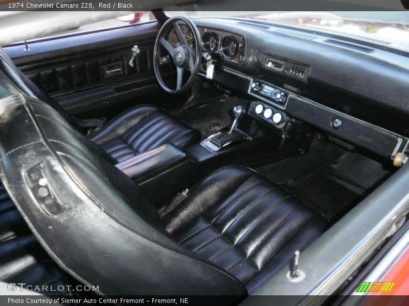 Red / Black 1974 Chevrolet Camaro Z28