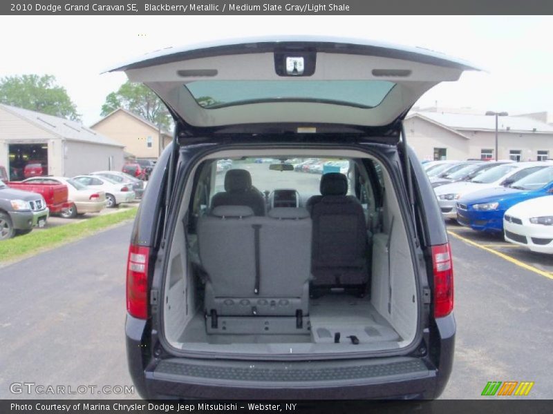 Blackberry Metallic / Medium Slate Gray/Light Shale 2010 Dodge Grand Caravan SE