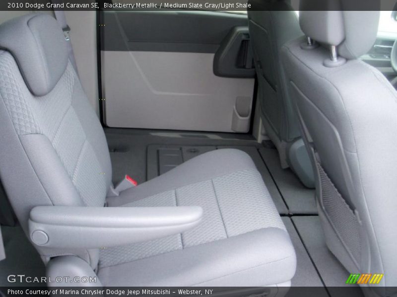 Blackberry Metallic / Medium Slate Gray/Light Shale 2010 Dodge Grand Caravan SE