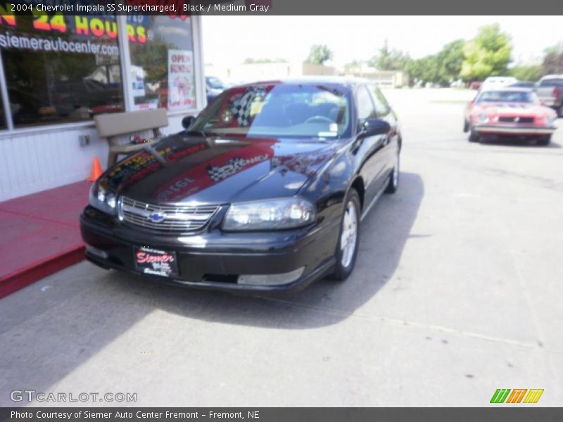 Black / Medium Gray 2004 Chevrolet Impala SS Supercharged