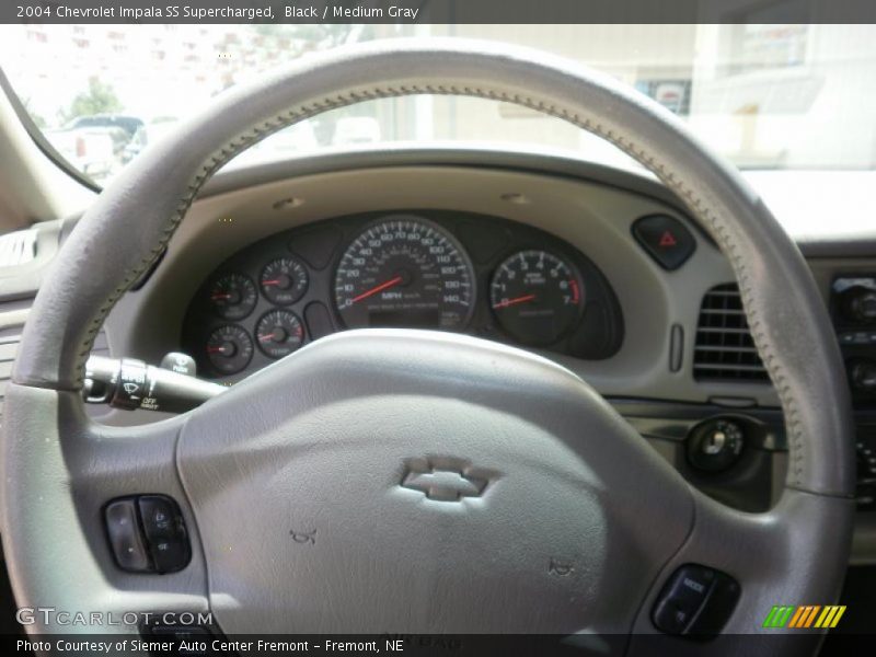 Black / Medium Gray 2004 Chevrolet Impala SS Supercharged