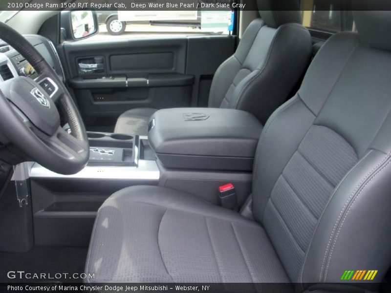Deep Water Blue Pearl / Dark Slate Gray 2010 Dodge Ram 1500 R/T Regular Cab