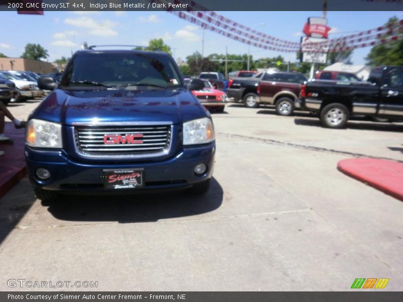 Indigo Blue Metallic / Dark Pewter 2002 GMC Envoy SLT 4x4