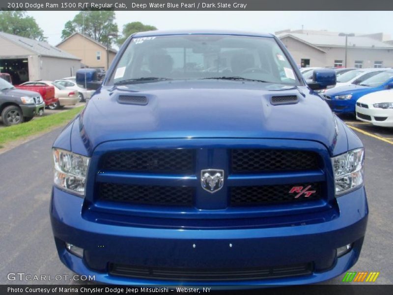 Deep Water Blue Pearl / Dark Slate Gray 2010 Dodge Ram 1500 R/T Regular Cab