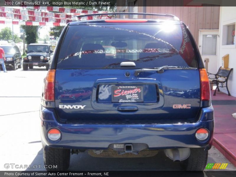 Indigo Blue Metallic / Dark Pewter 2002 GMC Envoy SLT 4x4