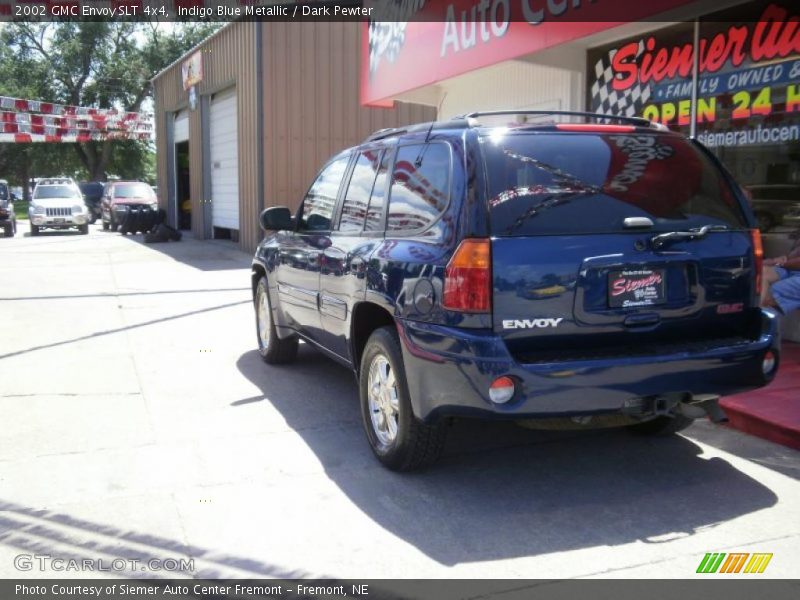 Indigo Blue Metallic / Dark Pewter 2002 GMC Envoy SLT 4x4
