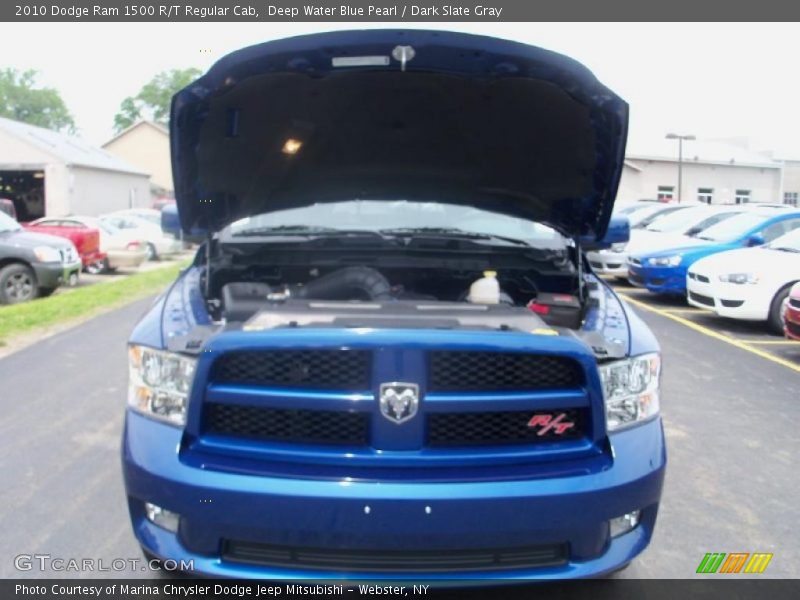 Deep Water Blue Pearl / Dark Slate Gray 2010 Dodge Ram 1500 R/T Regular Cab