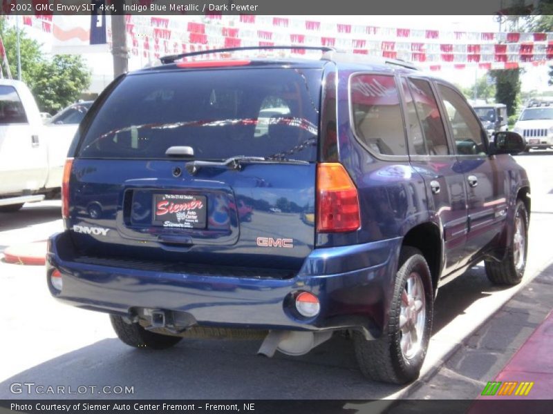 Indigo Blue Metallic / Dark Pewter 2002 GMC Envoy SLT 4x4