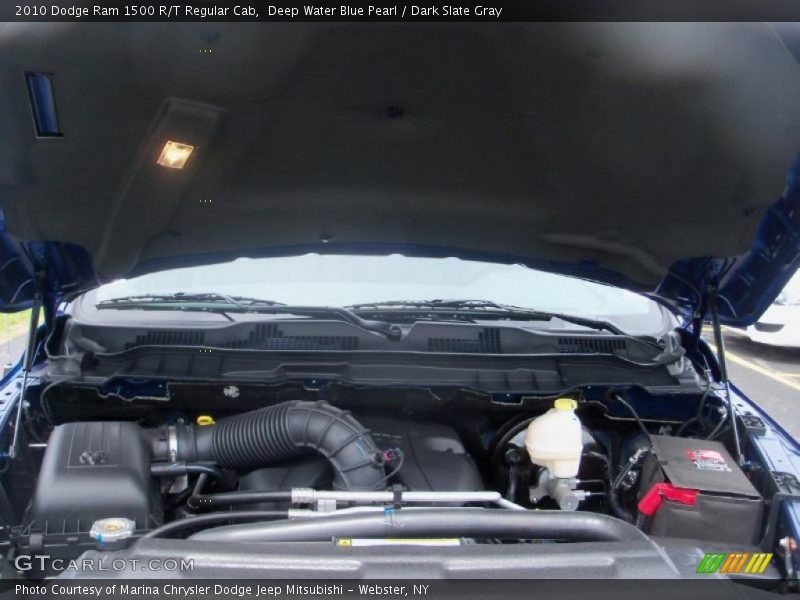 Deep Water Blue Pearl / Dark Slate Gray 2010 Dodge Ram 1500 R/T Regular Cab