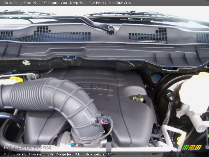 Deep Water Blue Pearl / Dark Slate Gray 2010 Dodge Ram 1500 R/T Regular Cab