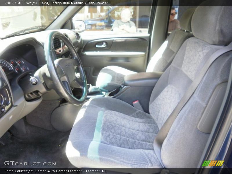 Indigo Blue Metallic / Dark Pewter 2002 GMC Envoy SLT 4x4