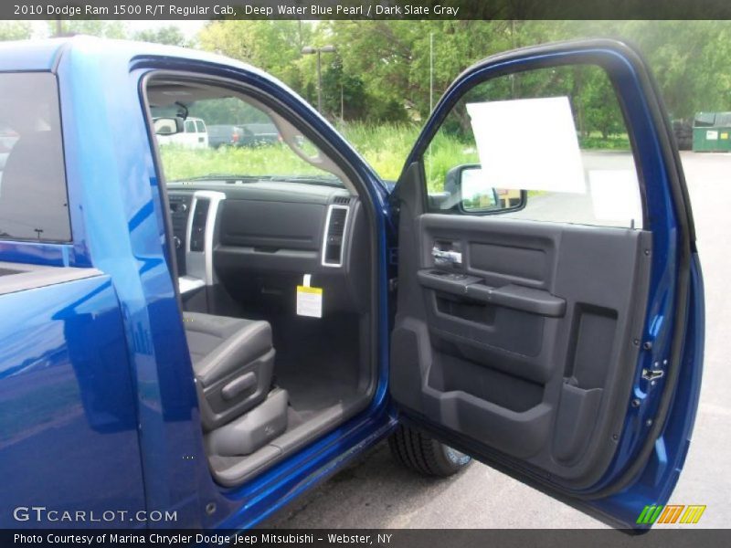 Deep Water Blue Pearl / Dark Slate Gray 2010 Dodge Ram 1500 R/T Regular Cab