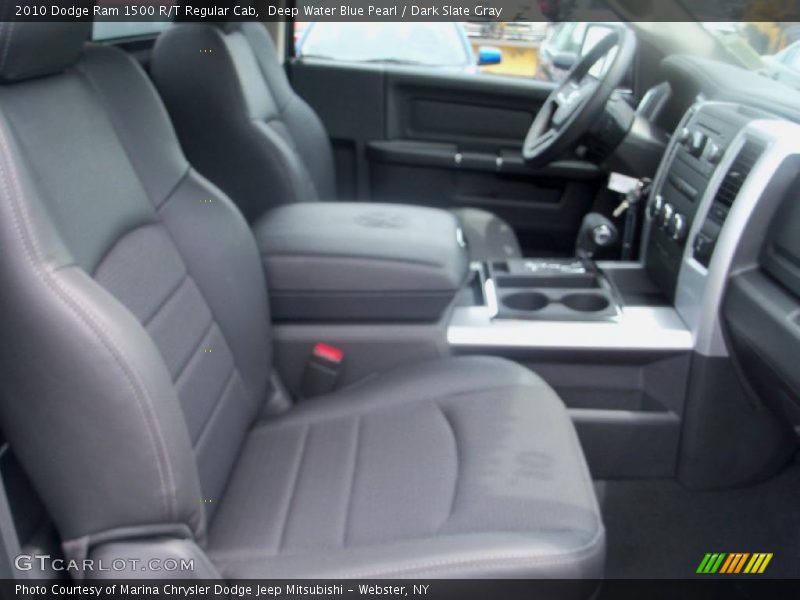 Deep Water Blue Pearl / Dark Slate Gray 2010 Dodge Ram 1500 R/T Regular Cab