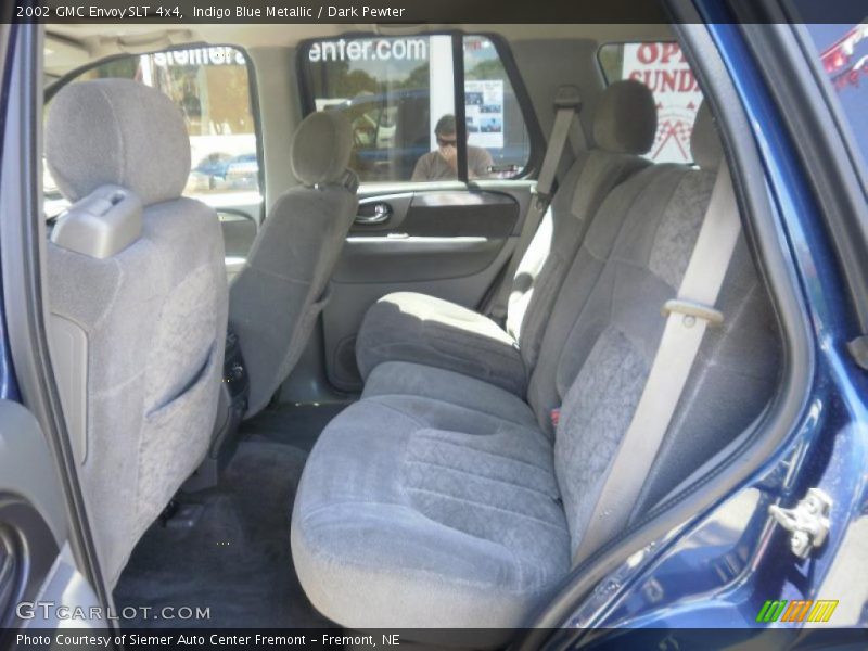 Indigo Blue Metallic / Dark Pewter 2002 GMC Envoy SLT 4x4