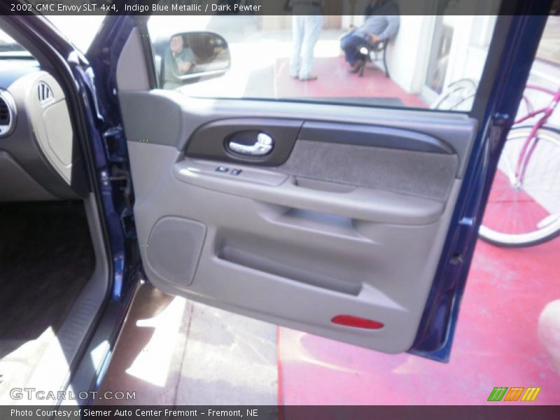 Indigo Blue Metallic / Dark Pewter 2002 GMC Envoy SLT 4x4