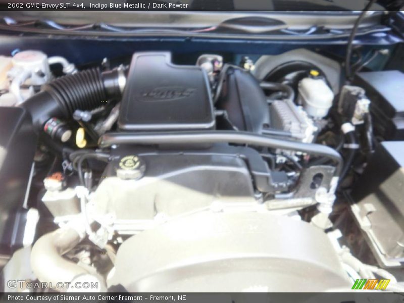 Indigo Blue Metallic / Dark Pewter 2002 GMC Envoy SLT 4x4